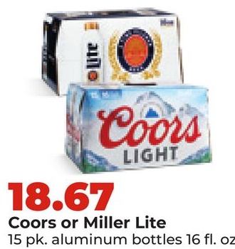 Coors or Miller Lite