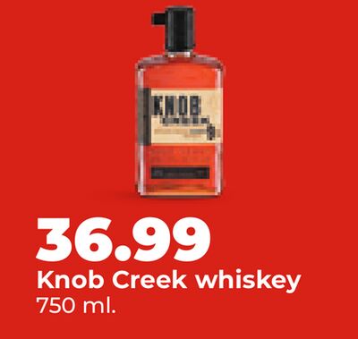 Knob Creek whiskey