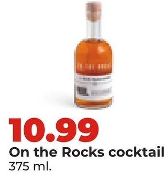 On the Rocks cocktail