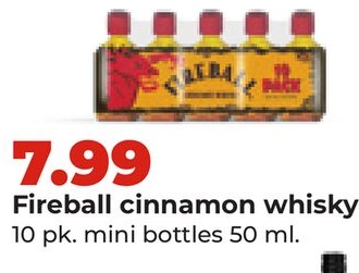 Fireball cinnamon whisky