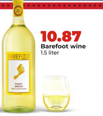 Barefoot wine
