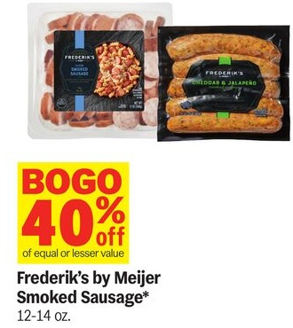Frederik's by Meijer Smoked Sausage*