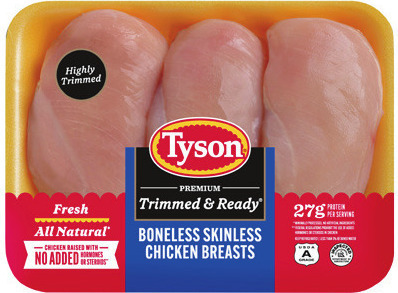 Tyson Trimmed & Ready Fresh Chicken or All Natural Frozen Raw Chicken Breasts, Wings or Tenders*