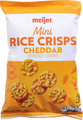 Meijer Popped Corn Chips 7 oz. or Rice Crisps* 6.06-7.04 oz.