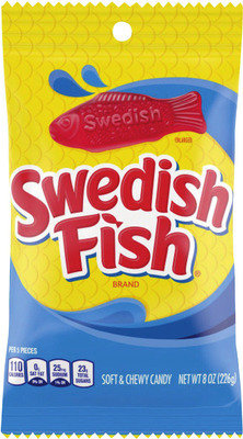 Sour Patch Kids or Swedish Fish Pegged Candy