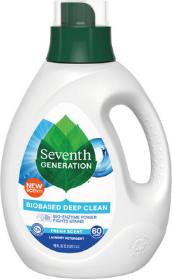 Seventh Generation Liquid Laundry Detergents, Detergent Packs and Laundry Sheets*