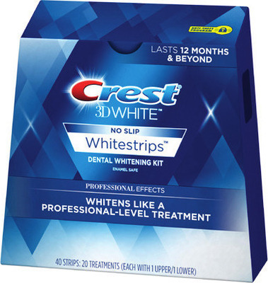 Crest Whitestrips 3D Professional Effects
