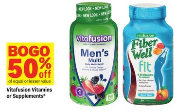 Vitafusion Vitamins or Supplements*