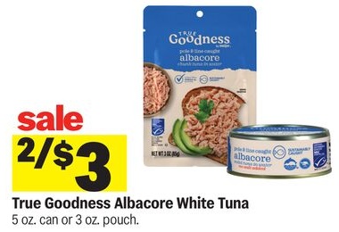True Goodness Albacore White Tuna