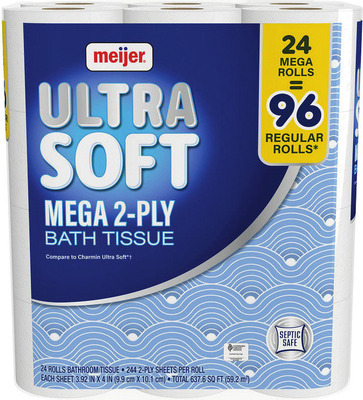 Meijer Ultra Bath Tissue