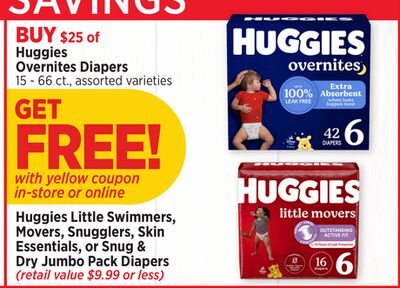Huggies Overnites Diapers