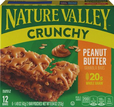 Nature Valley crunchy bars 6 ct.
