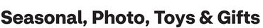 Seasonal, Photo, Toys & Gifts