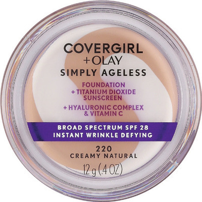CoverGirl + Olay Simply Ageless foundation compact or liquid