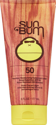 Sun Bum SPF 50 spray or lotion sunscreen 6 oz.