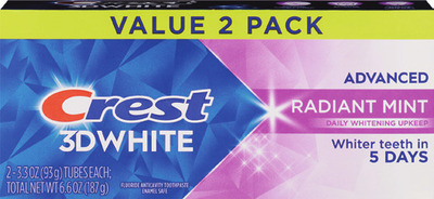 Crest toothpaste, Oral-B toothbrush, floss or Fixodent 2-4 pk. (excludes kids).