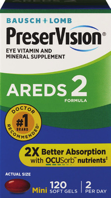 ALL PreserVision eye care, Ocuvite or PreserVision vitamins