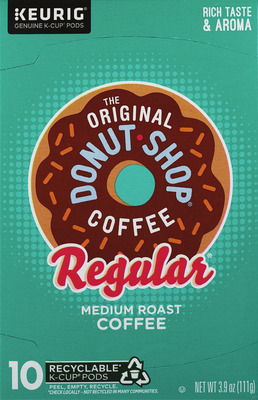 ALL McCafe, La Colombe, Green Mountain or Donut Shop K Cups 10 count