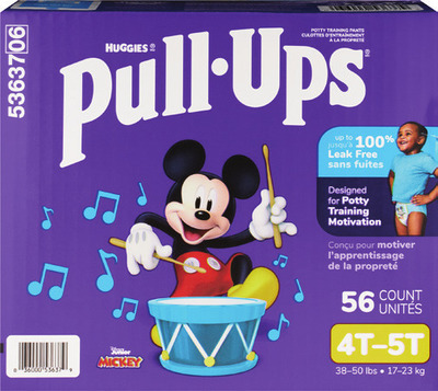 Boxed Huggies diapers, Pull-Ups or Goodnites