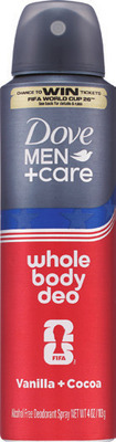Dove MEN+Care deodorant or whole body deodorant (excludes sprays and twin pk.)