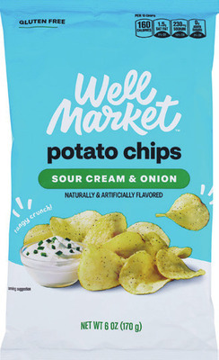 Well Market potato chips 6 oz