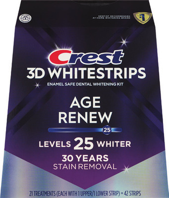 Crest 3D Whitestrips or 3D White whitening pen + light (excludes Vivid and Noticeably White)