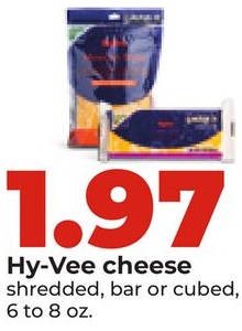 Hy-Vee cheese