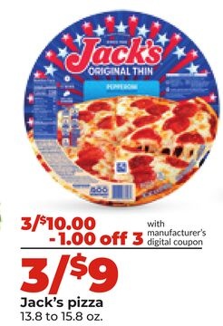 Jack's pizza