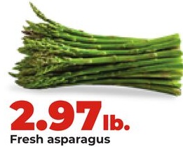 Fresh asparagus