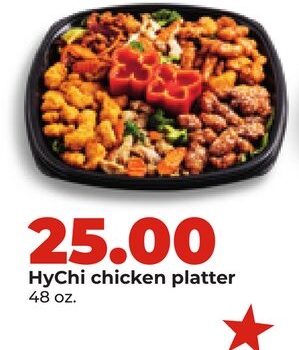 HyChi chicken platter