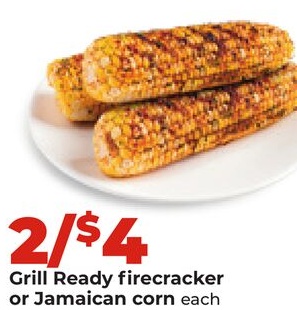 Grill Ready firecracker or Jamaican corn