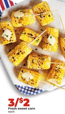 Fresh sweet corn