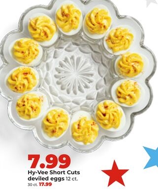 Hy-Vee Short Cuts deviled eggs