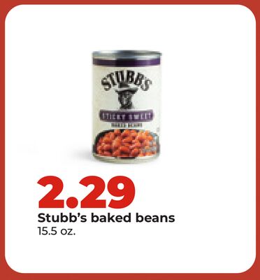 Stubb's baked beans