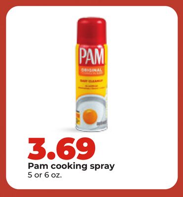 Pam cooking spray