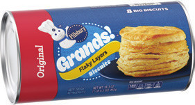 Pillsbury cinnamon, crescent rolls, Grands! or sweet biscuits