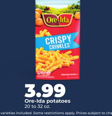 Ore-Ida potatoes