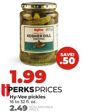 Hy-Vee pickles