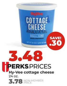 Hy-Vee cottage cheese