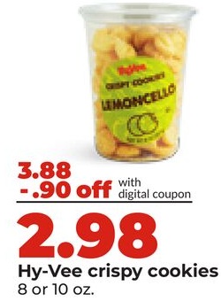 Hy-Vee crispy cookies