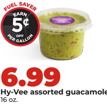 Hy-Vee assorted guacamole