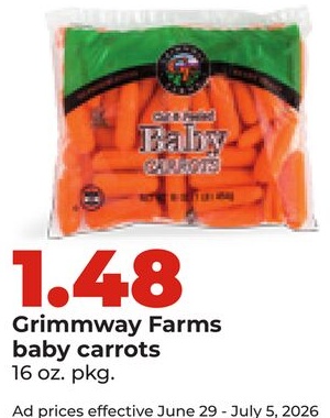 Grimmway Farms baby carrots