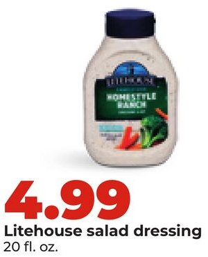 Litehouse salad dressing