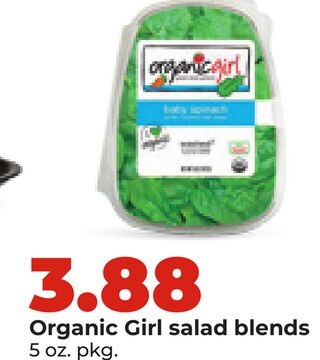 Organic Girl salad blends