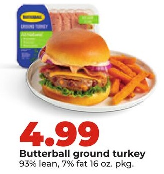 Butterball ground turkey