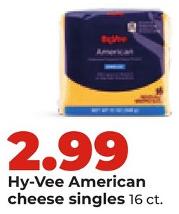 Hy-Vee American cheese singles