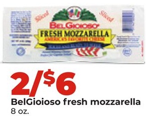 BelGioioso fresh mozzarella