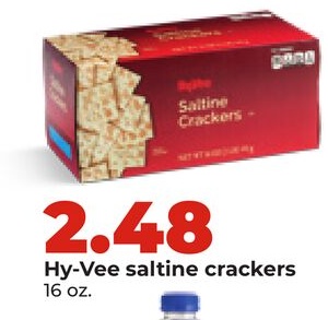 Hy-Vee saltine crackers