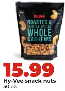Hy-Vee snack nuts