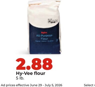 Hy-Vee flour